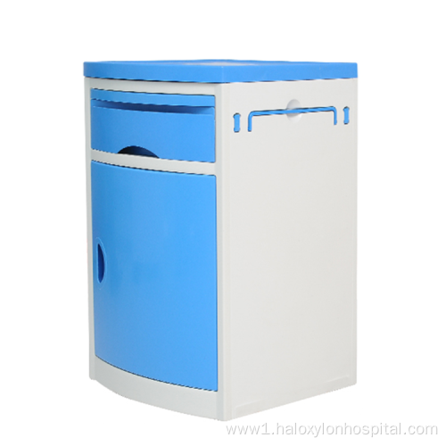 High Quality ABS Hospital Nightstand with wheel